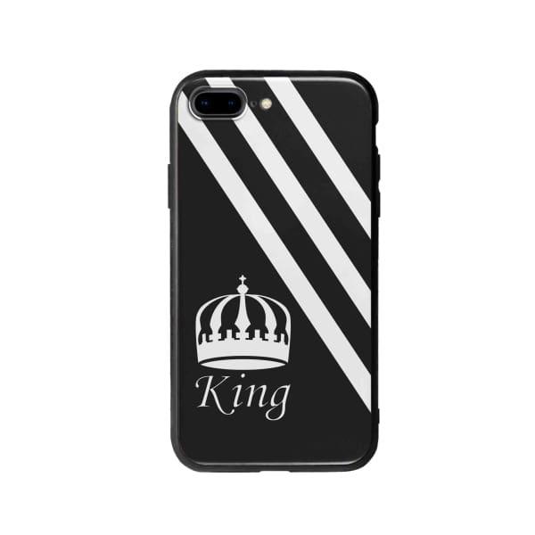 Coque Pour iPhone 8 Plus King - Coque Wiqeo 10€-15€, Estelle Adam, iPhone 8 Plus, Motif Wiqeo, Déstockeur de Coques Pour iPhone