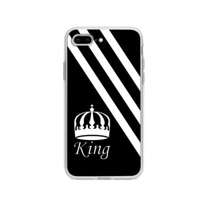 Coque Pour iPhone 8 Plus King - Coque Wiqeo 10€-15€, Estelle Adam, iPhone 8 Plus, Motif Wiqeo, Déstockeur de Coques Pour iPhone