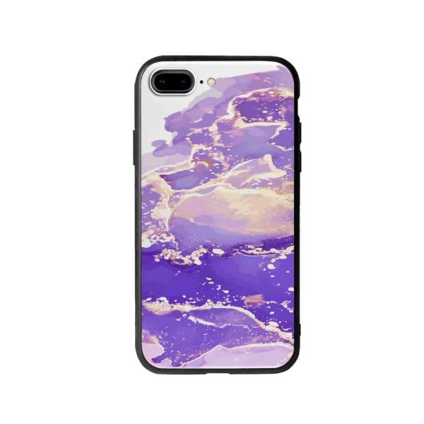 Coque Pour iPhone 8 Plus Liquide Mauve - Coque Wiqeo 10€-15€, Estelle Adam, iPhone 8 Plus, Motif Wiqeo, Déstockeur de Coques Pour iPhone