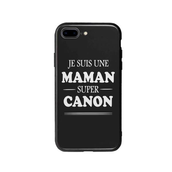 Coque Pour iPhone 8 Plus "Maman Canon" - Coque Wiqeo 10€-15€, Géraud Fournier, iPhone 8 Plus, Mignon Wiqeo, Déstockeur de Coques Pour iPhone