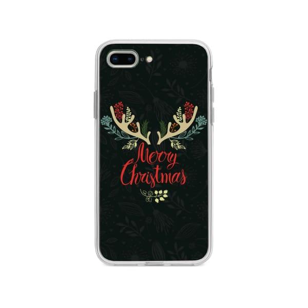 Coque Pour iPhone 8 Plus "Merry Christmas" - Coque Wiqeo 10€-15€, Estelle Adam, Illustration, iPhone 8 Plus Wiqeo, Déstockeur de Coques Pour iPhone