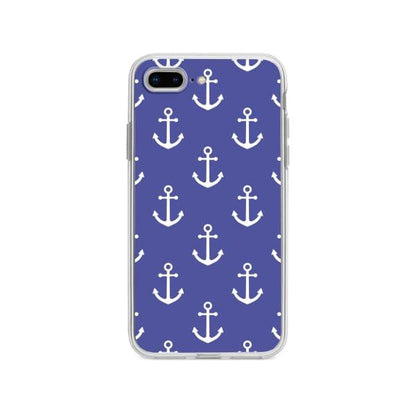 Coque Pour iPhone 8 Plus Motif Ancres - Coque Wiqeo 10€-15€, Estelle Adam, iPhone 8 Plus, Motif Wiqeo, Déstockeur de Coques Pour iPhone