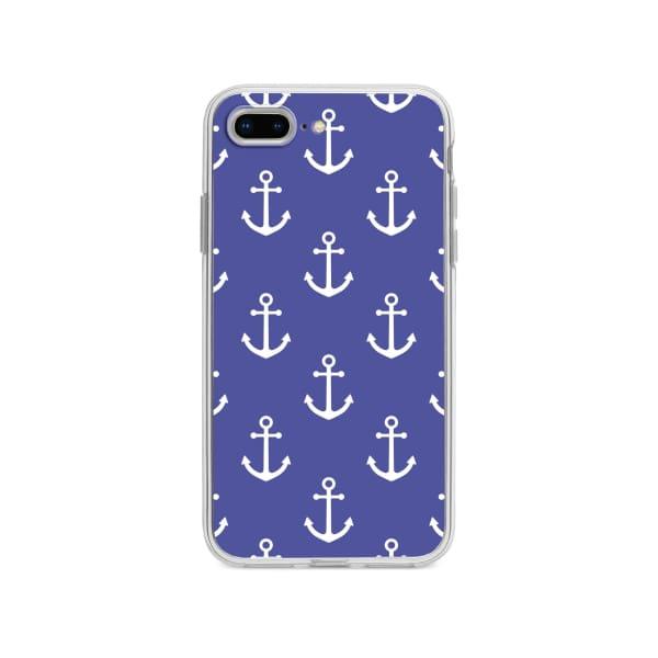 Coque Pour iPhone 8 Plus Motif Ancres - Coque Wiqeo 10€-15€, Estelle Adam, iPhone 8 Plus, Motif Wiqeo, Déstockeur de Coques Pour iPhone