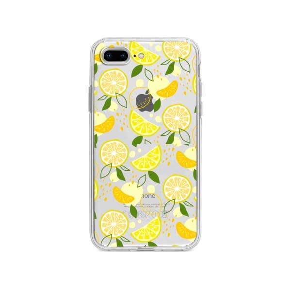 Coque Pour iPhone 8 Plus Motif Citron - Coque Wiqeo 10€-15€, Estelle Adam, Illustration, iPhone 8 Plus, Motif Wiqeo, Déstockeur de Coques Pour iPhone