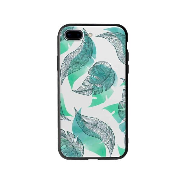 Coque Pour iPhone 8 Plus Motif Feuilles - Coque Wiqeo 10€-15€, Estelle Adam, Feuilles, iPhone 8 Plus, Motif Wiqeo, Déstockeur de Coques Pour iPhone