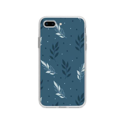 Coque Pour iPhone 8 Plus Motif Floral - Coque Wiqeo 10€-15€, Estelle Adam, Feuilles, iPhone 8 Plus, Motif Wiqeo, Déstockeur de Coques Pour iPhone