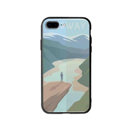 Coque Pour iPhone 8 Plus Norvège - Coque Wiqeo 10€-15€, Illustration, iPhone 8 Plus, Robert Guillory, Voyage Wiqeo, Déstockeur de Coques Pour iPhone