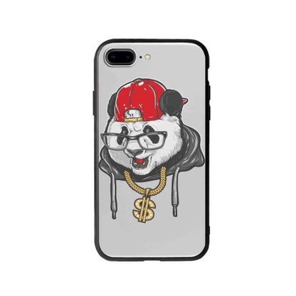 Coque Pour iPhone 8 Plus Panda Hiphop - Coque Wiqeo 10€-15€, Animaux, Estelle Adam, Illustration, iPhone 8 Plus Wiqeo, Déstockeur de Coques Pour iPhone