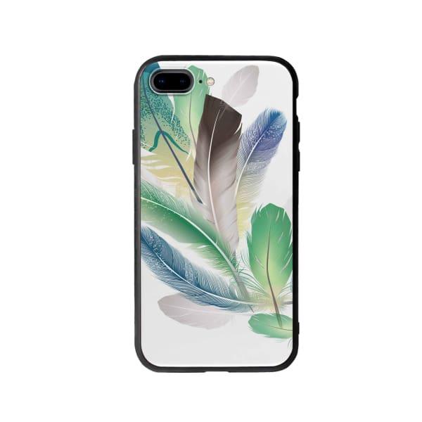 Coque Pour iPhone 8 Plus Plumes - Coque Wiqeo 10€-15€, Estelle Adam, Illustration, iPhone 8 Plus Wiqeo, Déstockeur de Coques Pour iPhone