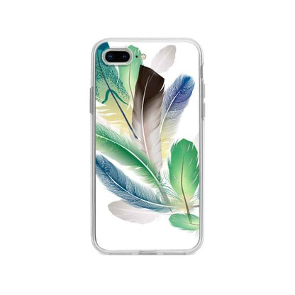 Coque Pour iPhone 8 Plus Plumes - Coque Wiqeo 10€-15€, Estelle Adam, Illustration, iPhone 8 Plus Wiqeo, Déstockeur de Coques Pour iPhone