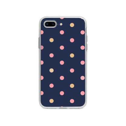 Coque Pour iPhone 8 Plus Point de Vague - Coque Wiqeo 10€-15€, Estelle Adam, iPhone 8 Plus, Motif Wiqeo, Déstockeur de Coques Pour iPhone