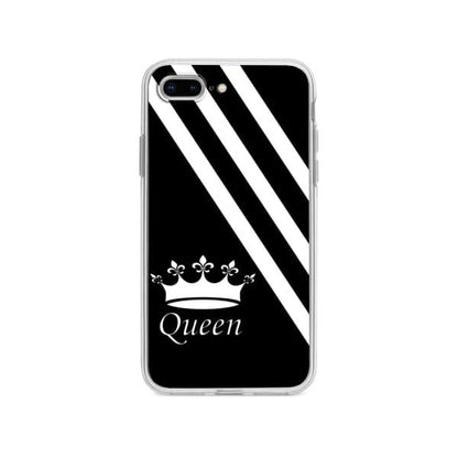 Coque Pour iPhone 8 Plus Queen - Coque Wiqeo 10€-15€, Estelle Adam, iPhone 8 Plus, Motif Wiqeo, Déstockeur de Coques Pour iPhone