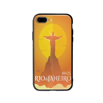 Coque Pour iPhone 8 Plus Rio de Janeiro - Coque Wiqeo 10€-15€, Estelle Adam, Illustration, iPhone 8 Plus, Voyage Wiqeo, Déstockeur de Coques Pour iPhone