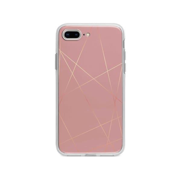 Coque Pour iPhone 8 Plus Rose Hollywood - Coque Wiqeo 10€-15€, Estelle Adam, iPhone 8 Plus, Motif Wiqeo, Déstockeur de Coques Pour iPhone