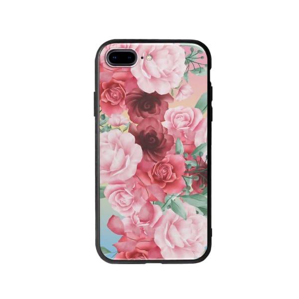 Coque Pour iPhone 8 Plus Roses Fleuries - Coque Wiqeo 10€-15€, Albert Dupont, Fleur, iPhone 8 Plus Wiqeo, Déstockeur de Coques Pour iPhone