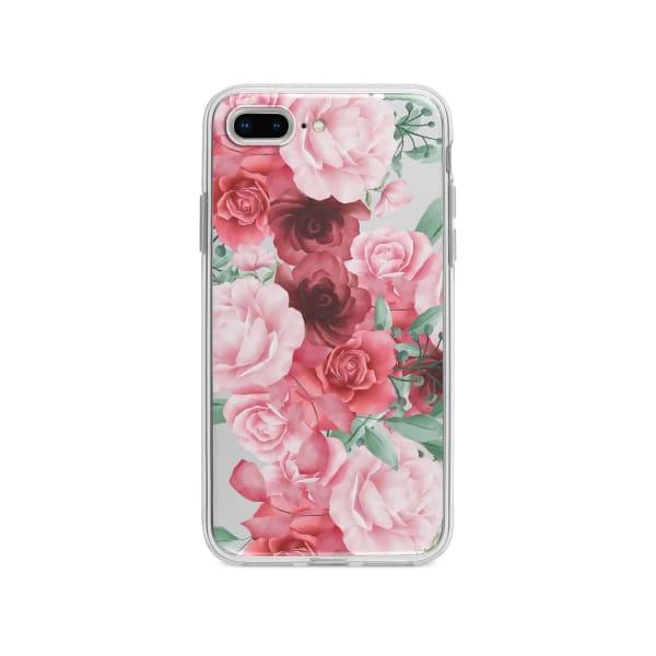 Coque Pour iPhone 8 Plus Roses Fleuries - Coque Wiqeo 10€-15€, Albert Dupont, Fleur, iPhone 8 Plus Wiqeo, Déstockeur de Coques Pour iPhone
