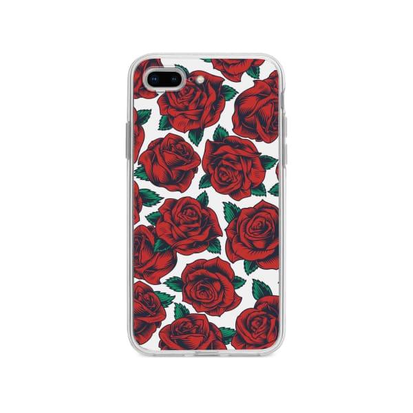 Coque Pour iPhone 8 Plus Roses Vintage - Coque Wiqeo 10€-15€, Albert Dupont, Fleur, iPhone 8 Plus, Motif, Vintage Wiqeo, Déstockeur de Coques Pour iPhone