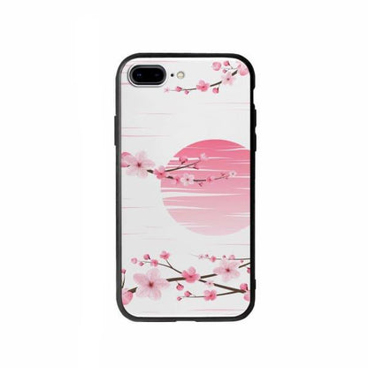 Coque Pour iPhone 8 Plus Sakura Blanc - Coque Wiqeo 10€-15€, Albert Dupont, Fleur, iPhone 8 Plus Wiqeo, Déstockeur de Coques Pour iPhone