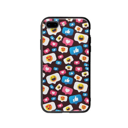 Coque Pour iPhone 8 Plus Smileys - Coque Wiqeo 10€-15€, Géraud Fournier, iPhone 8 Plus, Mignon, Motif Wiqeo, Déstockeur de Coques Pour iPhone