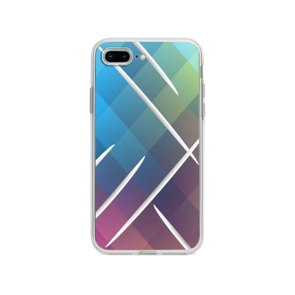 Coque Pour iPhone 8 Plus Teintes Abstraites - Coque Wiqeo 10€-15€, Estelle Adam, iPhone 8 Plus, Motif Wiqeo, Déstockeur de Coques Pour iPhone