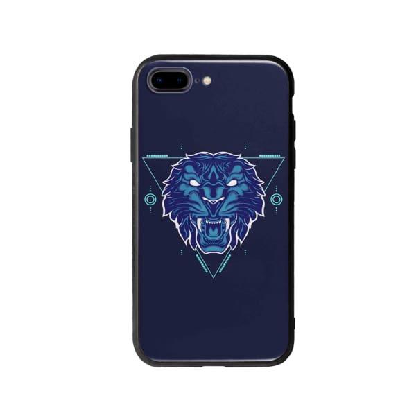 Coque Pour iPhone 8 Plus Tigre Géométrique - Coque Wiqeo 10€-15€, Estelle Adam, Illustration, iPhone 8 Plus, Motif Wiqeo, Déstockeur de Coques Pour iPhone