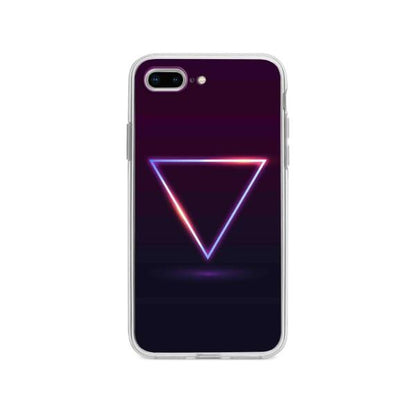 Coque Pour iPhone 8 Plus Triangle Néon - Coque Wiqeo 10€-15€, Estelle Adam, Illustration, iPhone 8 Plus, Motif Wiqeo, Déstockeur de Coques Pour iPhone