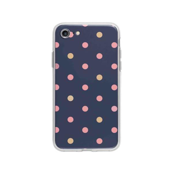 Coque Pour iPhone 8 Point de Vague - Coque Wiqeo 10€-15€, Estelle Adam, iPhone 8, Motif Wiqeo, Déstockeur de Coques Pour iPhone