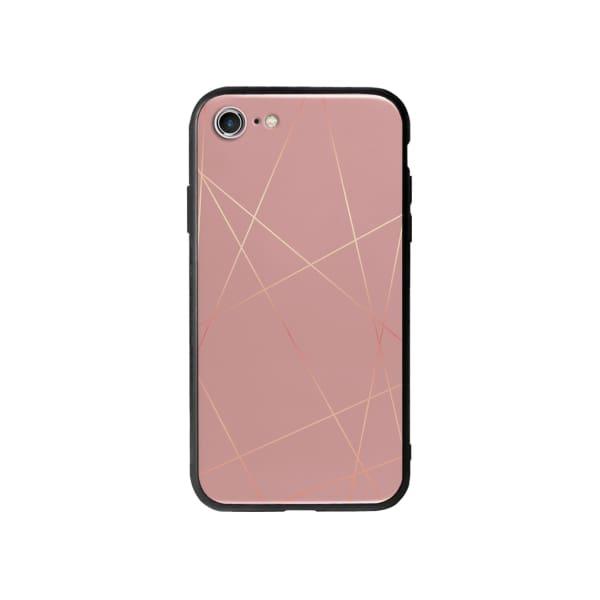 Coque Pour iPhone 8 Rose Hollywood - Coque Wiqeo 10€-15€, Estelle Adam, iPhone 8, Motif Wiqeo, Déstockeur de Coques Pour iPhone