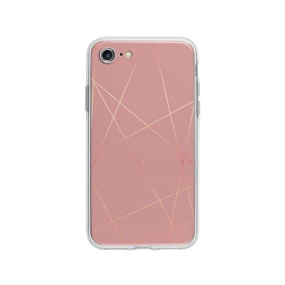 Coque Pour iPhone 8 Rose Hollywood - Coque Wiqeo 10€-15€, Estelle Adam, iPhone 8, Motif Wiqeo, Déstockeur de Coques Pour iPhone