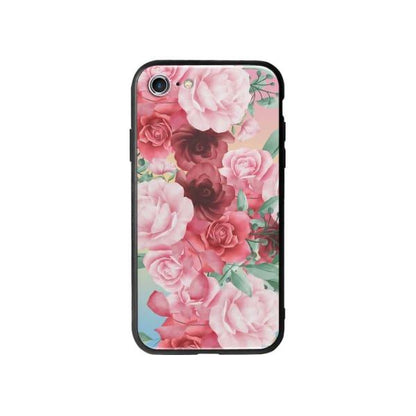 Coque Pour iPhone 8 Roses Fleuries - Coque Wiqeo 10€-15€, Albert Dupont, Fleur, iPhone 8 Wiqeo, Déstockeur de Coques Pour iPhone