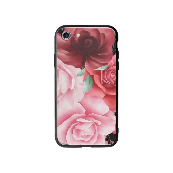 Coque Pour iPhone 8 Roses - Coque Wiqeo 10€-15€, Albert Dupont, Fleur, iPhone 8 Wiqeo, Déstockeur de Coques Pour iPhone