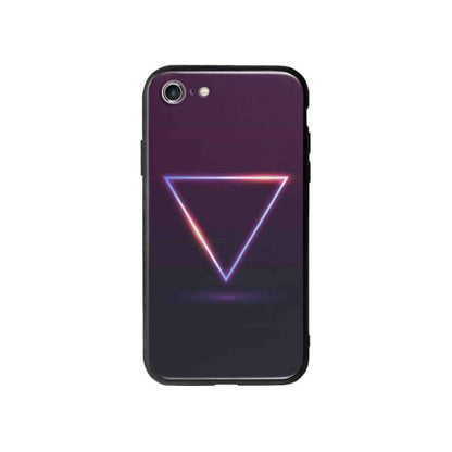 Coque Pour iPhone 8 Triangle Néon - Coque Wiqeo 10€-15€, Estelle Adam, Illustration, iPhone 8, Motif Wiqeo, Déstockeur de Coques Pour iPhone