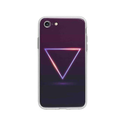 Coque Pour iPhone 8 Triangle Néon - Coque Wiqeo 10€-15€, Estelle Adam, Illustration, iPhone 8, Motif Wiqeo, Déstockeur de Coques Pour iPhone