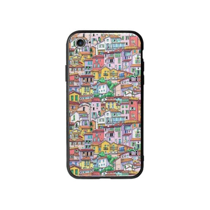 Coque Pour iPhone 8 Ville - Coque Wiqeo 10€-15€, Estelle Adam, Illustration, iPhone 8 Wiqeo, Déstockeur de Coques Pour iPhone