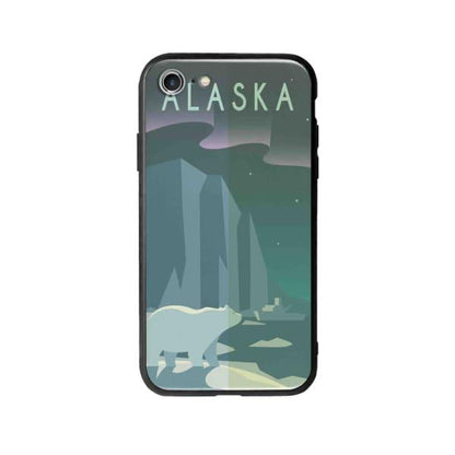 Coque Pour iPhone SE (2020) Alaska - Coque Wiqeo 10€-15€, Estelle Adam, Illustration, iPhone SE 2020, Voyage Wiqeo, Déstockeur de Coques Pour iPhone