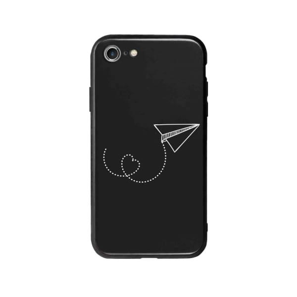 Coque Pour iPhone SE (2020) Avion en Papier - Coque Wiqeo 10€-15€, Estelle Adam, Illustration, iPhone SE 2020 Wiqeo, Déstockeur de Coques Pour iPhone