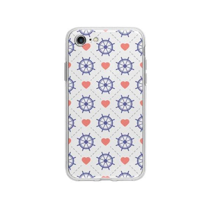 Coque Pour iPhone SE (2020) Barres et Cœurs - Coque Wiqeo 10€-15€, Cœurs, Estelle Adam, iPhone SE 2020, Motif Wiqeo, Déstockeur de Coques Pour iPhone