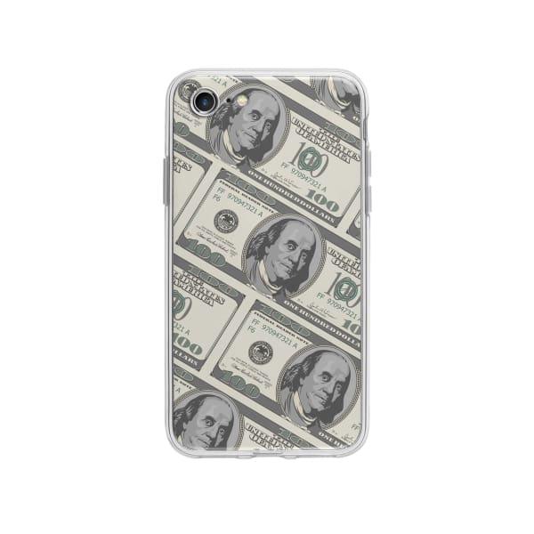 Coque Pour iPhone SE (2020) Billets Dollars - Coque Wiqeo 10€-15€, Estelle Adam, Illustration, iPhone SE 2020 Wiqeo, Déstockeur de Coques Pour iPhone