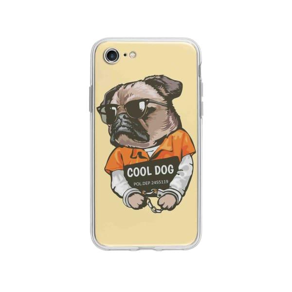 Coque Pour iPhone SE (2020) Carlin Prisonnier - Coque Wiqeo 10€-15€, Animaux, Estelle Adam, Illustration, iPhone SE 2020 Wiqeo, Déstockeur de Coques Pour iPhone