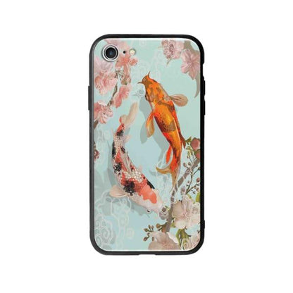 Coque Pour iPhone SE (2020) Carpes Koï - Coque Wiqeo 10€-15€, Estelle Adam, Illustration, iPhone SE 2020 Wiqeo, Déstockeur de Coques Pour iPhone