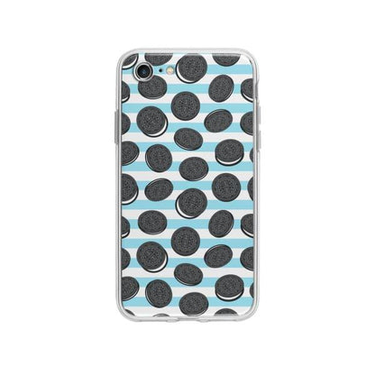 Coque Pour iPhone SE (2020) Cookies Oreo - Coque Wiqeo 10€-15€, Estelle Adam, iPhone SE 2020, Motif Wiqeo, Déstockeur de Coques Pour iPhone