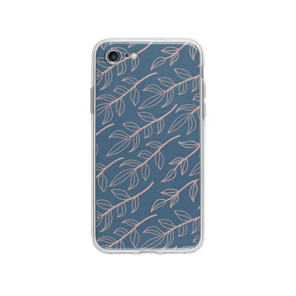 Coque Pour iPhone SE (2020) Feuillage - Coque Wiqeo 10€-15€, Estelle Adam, Feuilles, iPhone SE 2020, Motif Wiqeo, Déstockeur de Coques Pour iPhone