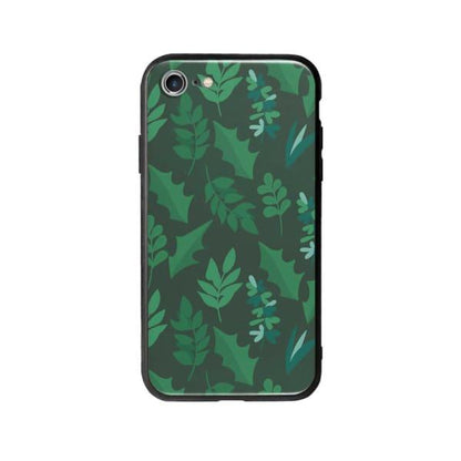 Coque Pour iPhone SE (2020) Feuilles d'hiver - Coque Wiqeo 10€-15€, Estelle Adam, Feuilles, iPhone SE 2020, Motif Wiqeo, Déstockeur de Coques Pour iPhone