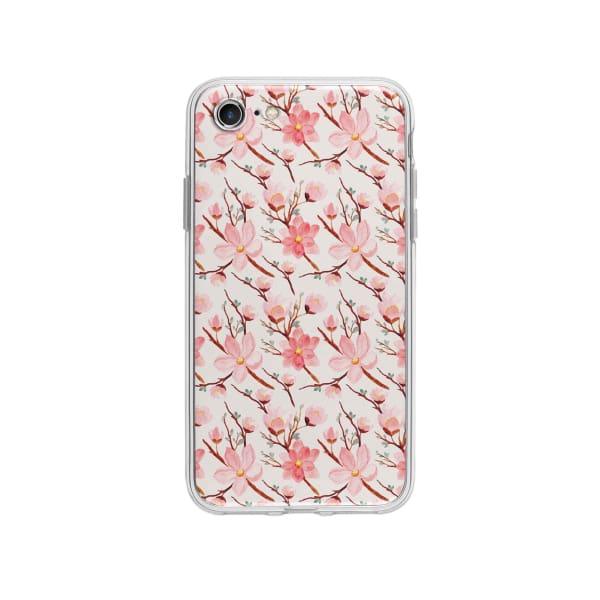 Coque Pour iPhone SE (2020) Fleur Rose - Coque Wiqeo 10€-15€, Albert Dupont, Fleur, iPhone SE 2020 Wiqeo, Déstockeur de Coques Pour iPhone