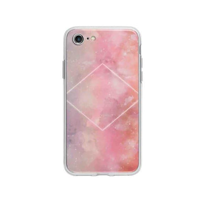 Coque Pour iPhone SE (2020) Galaxie Rose - Coque Wiqeo 10€-15€, Estelle Adam, Illustration, iPhone SE 2020, Motif Wiqeo, Déstockeur de Coques Pour iPhone