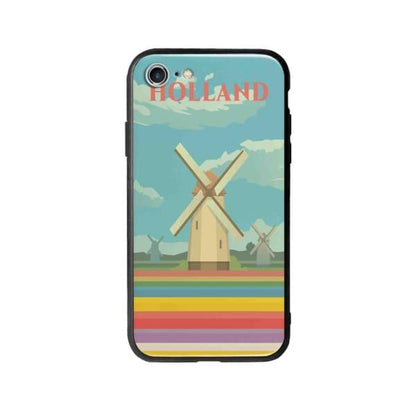 Coque Pour iPhone SE (2020) Hollande - Coque Wiqeo 10€-15€, Illustration, iPhone SE 2020, Robert Guillory, Voyage Wiqeo, Déstockeur de Coques Pour iPhone