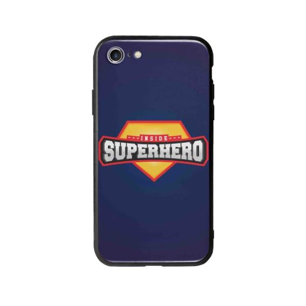 Coque Pour iPhone SE (2020) "Inside Superhero" - Coque Wiqeo 10€-15€, Estelle Adam, Illustration, iPhone SE 2020 Wiqeo, Déstockeur de Coques Pour iPhone