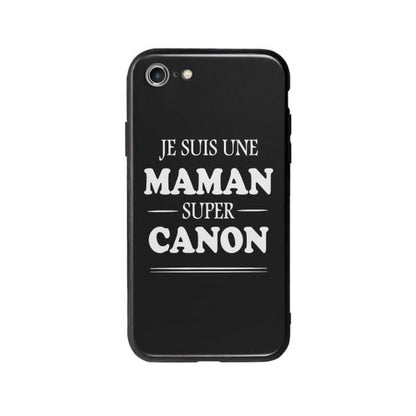 Coque Pour iPhone SE (2020) "Maman Canon" - Coque Wiqeo 10€-15€, Géraud Fournier, iPhone SE 2020, Mignon Wiqeo, Déstockeur de Coques Pour iPhone