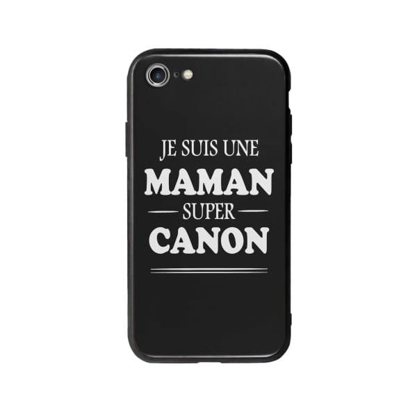 Coque Pour iPhone SE (2020) "Maman Canon" - Coque Wiqeo 10€-15€, Géraud Fournier, iPhone SE 2020, Mignon Wiqeo, Déstockeur de Coques Pour iPhone