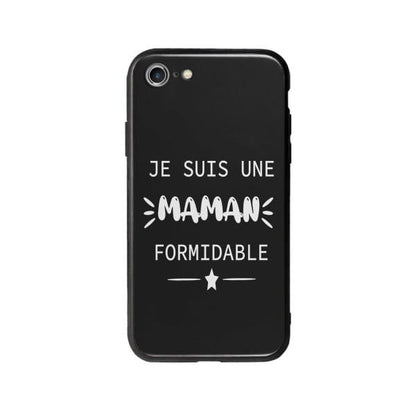 Coque Pour iPhone SE (2020) "Maman Formidable" - Coque Wiqeo 10€-15€, Géraud Fournier, iPhone SE 2020, Mignon Wiqeo, Déstockeur de Coques Pour iPhone